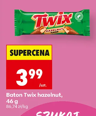 Baton Twix hazelnut promocja w Biedronka