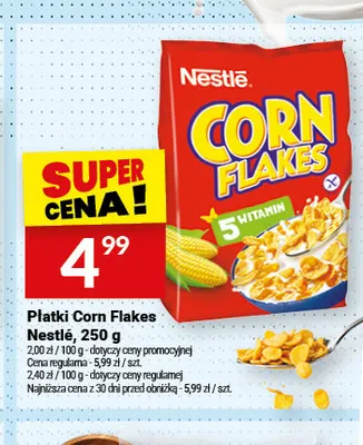 Płatki Corn Flakes Nestlé promocja w Twój Market