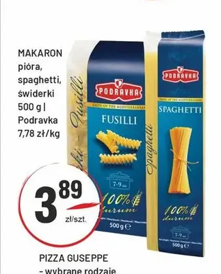 Makaron spaghetti Podravka promocja w Sedal