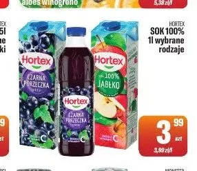Sok 100% Hortex promocja w Tomi Markt
