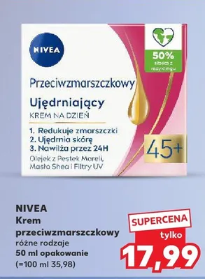 Krem przeciwzmarszczkowy Nivea promocja w Kaufland