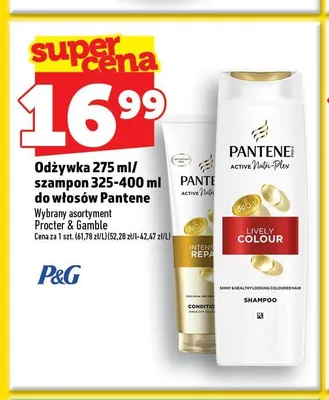 Szampon do włosów Pantene Lively Colour promocja w TOPAZ
