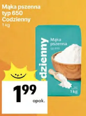 Mąka pszenna typ 650 promocja w Delikatesy Centrum