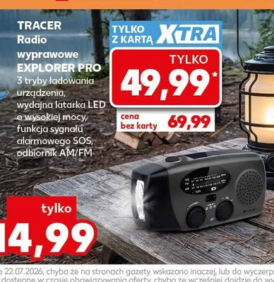 Radio wyprawowe Tracer Explorer Pro promocja w Kaufland