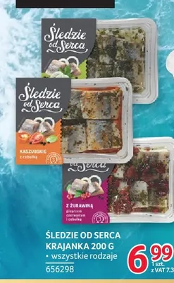 Śledzie krajanka Kaszubskie z cebulką Śledzie od Serca promocja w Selgros