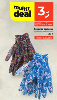 Rękawice ogrodowe promocja w Dealz