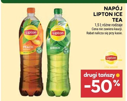 Napój Lipton Ice Tea promocja w Stokrotka