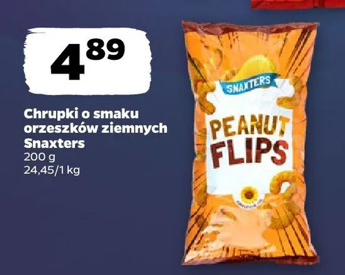 Chrupki o smaku orzeszków ziemnych promocja w Netto