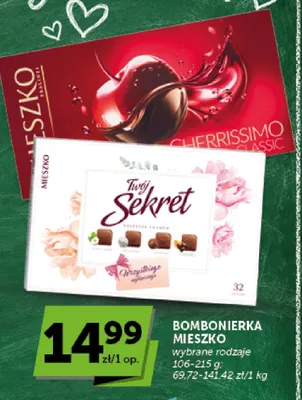 Bombonierka Mieszko Cherrissimo Classic promocja w ABC
