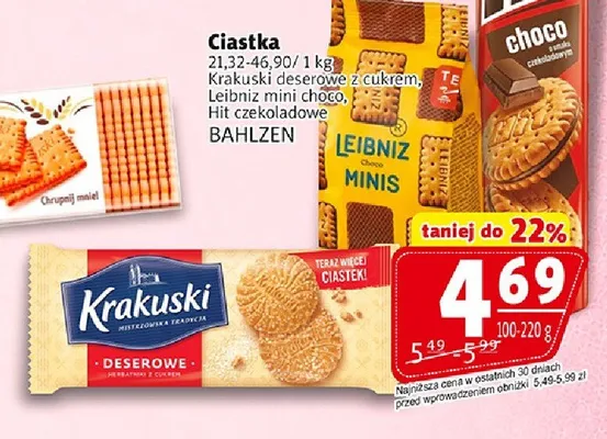 Ciastka Hit Choco promocja w Prim Market