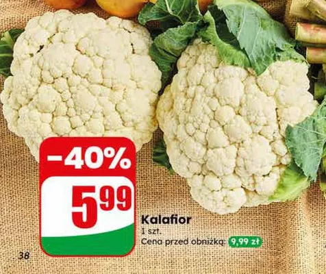 Kalafior promocja w Dino