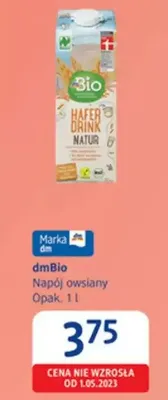 Napój owsiany promocja w Drogerie DM