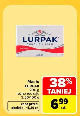 Masło Lurpak promocja w Carrefour Market