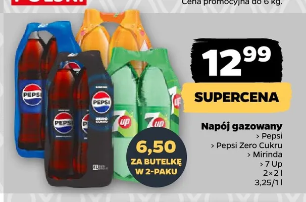 Napój gazowany Mirinda 2-pak promocja w Netto