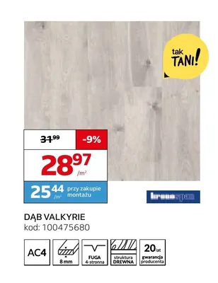 Panele podłogowe Dąb Valkyrie Kronospan promocja w Komfort