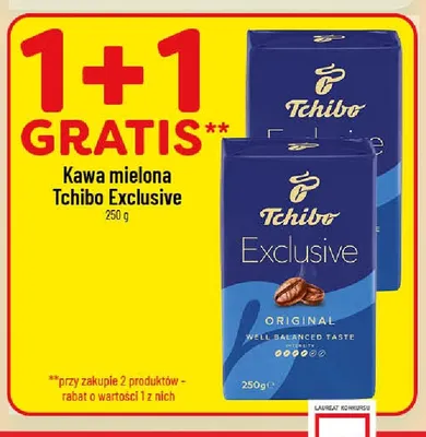 Kawa mielona Tchibo Exclusive promocja w POLOmarket