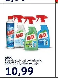 Płyn do szyb Ajax promocja w Blue Stop