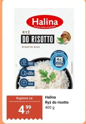 Ryż do risotto promocja w Dino
