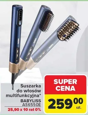 Suszarka do włosów multifunkcyjna promocja w Carrefour