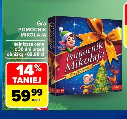 Gra Pomocnik Mikołaja Trefl promocja w Carrefour