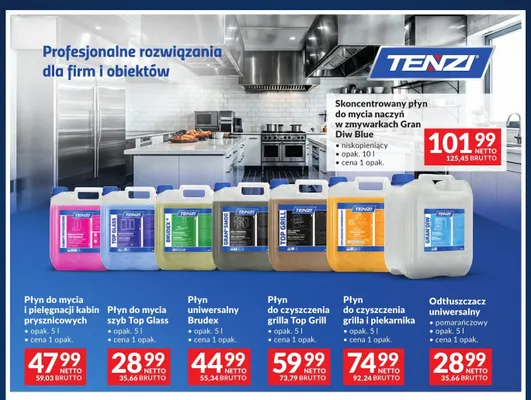 Płyn uniwersalny Tenzi Brudex promocja w Makro