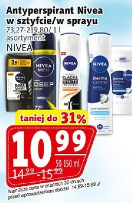 Antyperspirant w sztyfcie / w sprayu, asortymant promocja w Prim Market