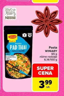 Pasta Winiary promocja w Carrefour