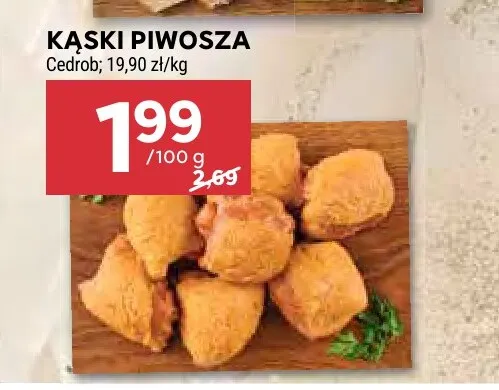 Kąski piwosza Cedrob promocja w Stokrotka