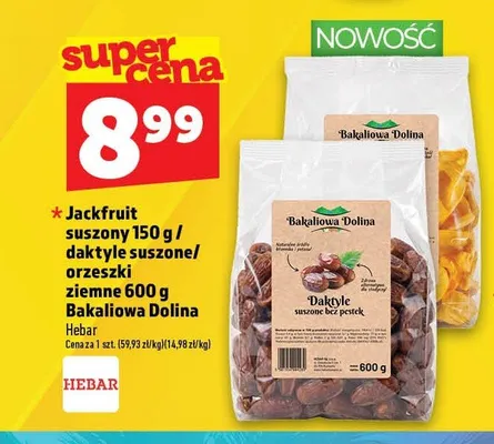 Jackfruit suszony Bakaliowa Dolina promocja w TOPAZ