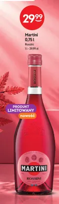 Wino musujące Martini Rossini promocja w Żabka