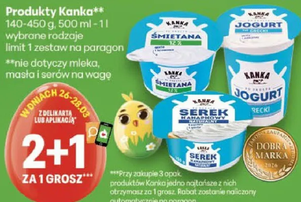 Produkty Kanka promocja w Delikatesy Centrum