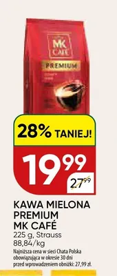 Kawa mielona MK Café Premium promocja w Chata Polska