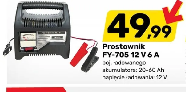 Prostownik FY-705 promocja w Bricomarche
