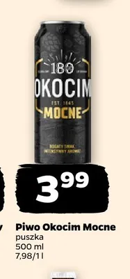 Piwo Okocim Mocne promocja w Netto