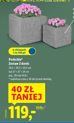 Zestaw 2 donic promocja w Lidl