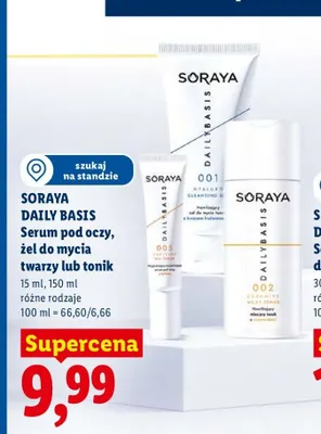 Serum pod oczy Soraya Daily Basis promocja w Lidl