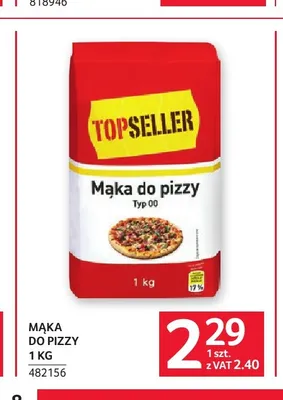 Mąka do pizzy Topseller promocja w Selgros