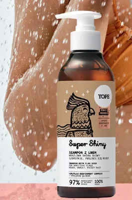 Szampon Super Shiny z lnem promocja w Hebe