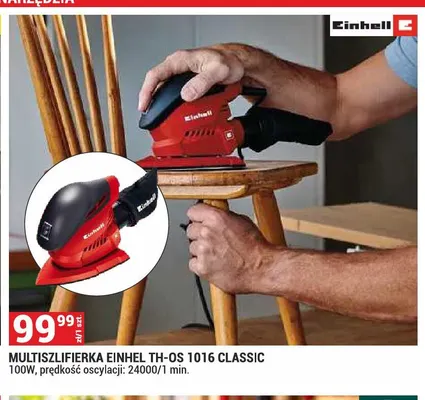 Multiszlifierka Einhell TH-OS 1016 Classic promocja w Merkury Market