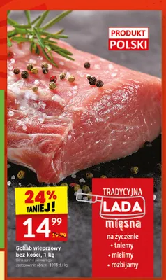 Schab wieprzowy bez kości promocja w Twój Market