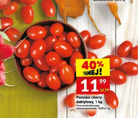 Pomidor cherry daktylowy promocja w Twój Market
