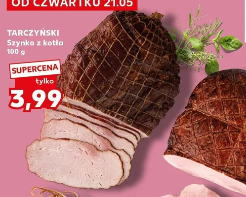 Szynka z kotła Tarczyński promocja w Kaufland