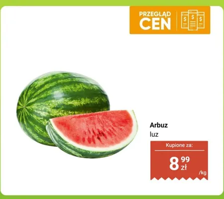 Arbuz luz promocja w Biedronka