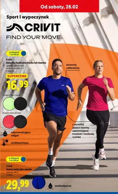 Szorty funkcyjne męskie promocja w Lidl