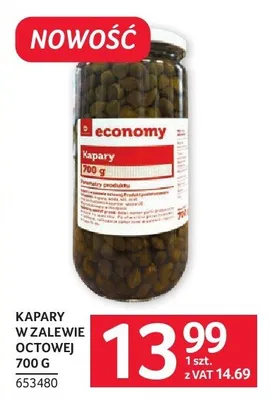 Kapary w zalewie octowej 700 g promocja w Selgros