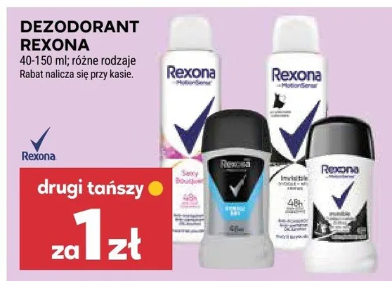 Dezodorant różne rodzaje promocja w Stokrotka