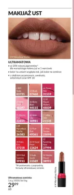 Ultramatowa szminka Avon 30 Ruby Kiss promocja w AVON