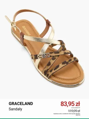 Sandały Graceland promocja w Deichmann