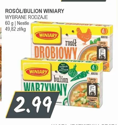 Bulion warzywny Winiary promocja w Słoneczko