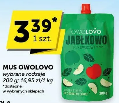 Mus owolovo jabłkowo promocja w ABC